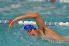 Swimming vs Bentley  Wheaton College Swimming vs Bentley. - Photo By: KEITH NORDSTROM : Wheaton, Swimming, Bentley